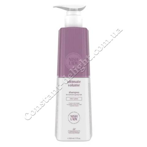 Шампунь для придания объёма волосам Nishlady Ultimate Volume Shampoo 503 ml