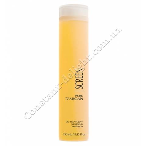 Шампунь для додання шовковистості волоссю Screen Pure D'Argan Oil Treatment Silkening Shampoo 250 ml