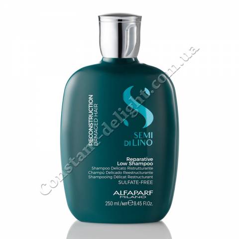 Шампунь для реконструкции волос Alfaparf Milano Semi Di Lino Reconstruction Reparative Low Shampoo 250 ml