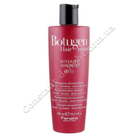 Шампунь для реконструкції волосся Fanola Botugen Hair System Botolife Shampoo 300 ml