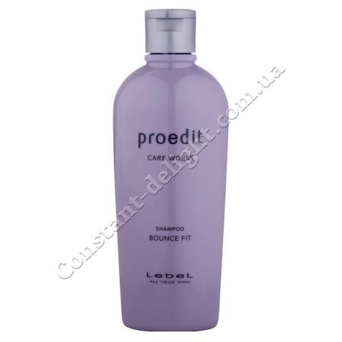 Шампунь для сильно пошкодженого волосся Lebel Proedit Bounce Fit Shampoo 300 ml
