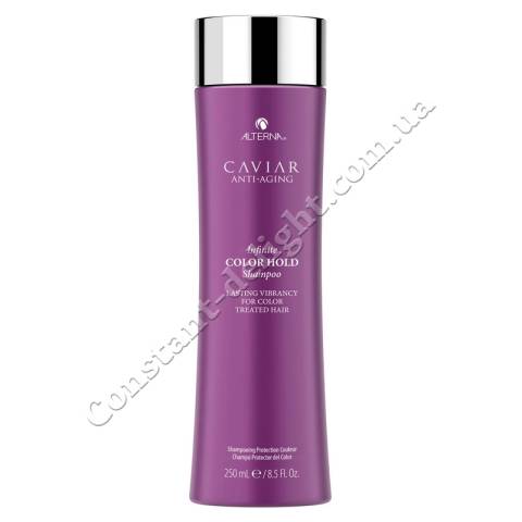 Шампунь для сохранения цвета окрашенных волос с экстрактом черной икры Alterna Caviar Anti-Aging Infinite Color Hold Shampoo 250 ml
