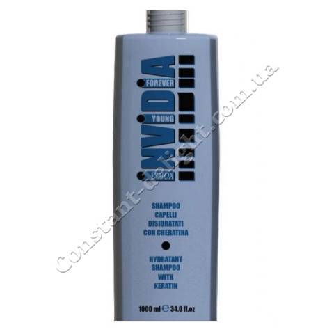 Шампунь для зволоження та відновлення волосся з кератином Invidia Botox Hydratant Shampoo 1000 ml