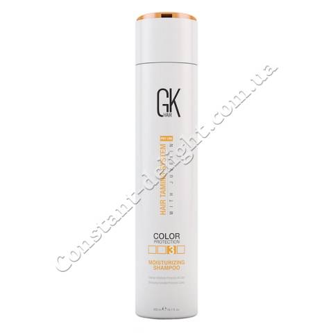 Шампунь для зволоження та захисту кольору волосся GKhair Color Protection Moisturizing Shampoo 300 ml