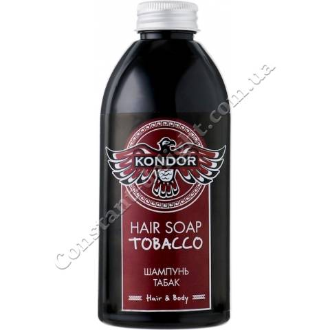 Шампунь для волос и тела Кондор Табак Kondor Hair Soap Tobacco 300 ml