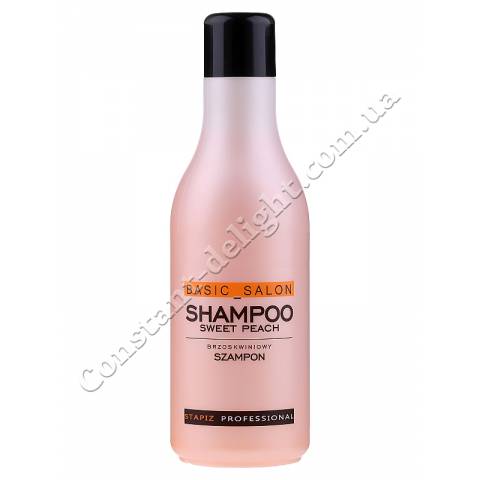 Шампунь для волос Персик Stapiz Basic Salon Shampoo Sweet Peach 1000 ml