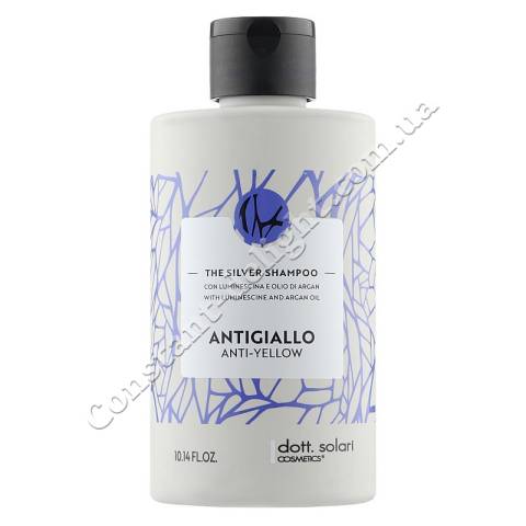 Dott.Solari Anti-Yellow The Silver Shampoo Шампунь для волос с антижелтым эффектом 300 ml