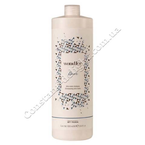 Шампунь для волосся з антижовтим ефектом By Fama Professional Wondher Pure Ultra Violet Shampoo 1000 ml