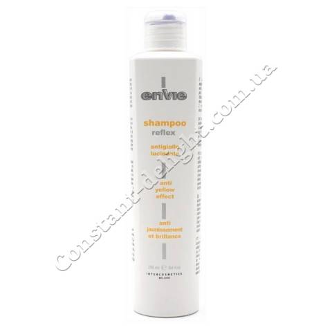 Шампунь для волос с антижёлтым эффектом Envie Reflex Shampoo Anti Yellow Effect 250 ml
