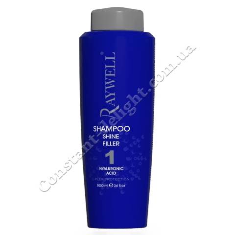 Шампунь для волос с гиалуроновой кислотой Raywell Shine Filler Shampoo 1000 ml