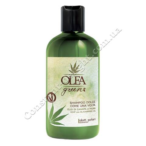 Dott. Solari Olea Green Shampoo Шампунь для волос с маслом конопли и ежевики 300 ml