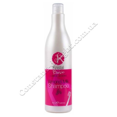 Шампунь для волос с миндальным молочком BBcos Kristal Basic Almond Milk Shampoo 500 ml