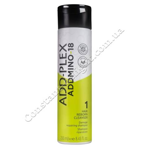 Шампунь для восстановления поврежденных волос ADDMINO-18 Add-Plex Hair Reborn Cleanser Shampoo 250 ml