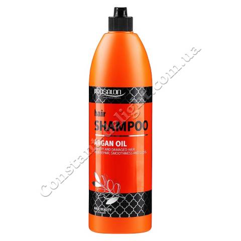 Шампунь для відновлення сухого та пошкодженого волосся з аргановим маслом Prosalon Argan Oil Hair Shampoo 1000 ml