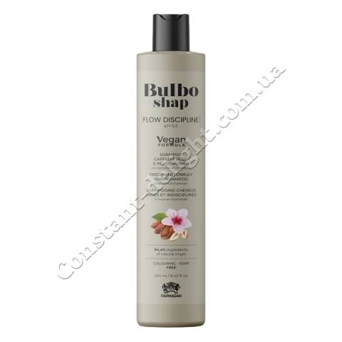Шампунь для кучерявого та неслухняного волосся Farmagan Bulbo Shap Flow Discipline Shampoo 250 ml