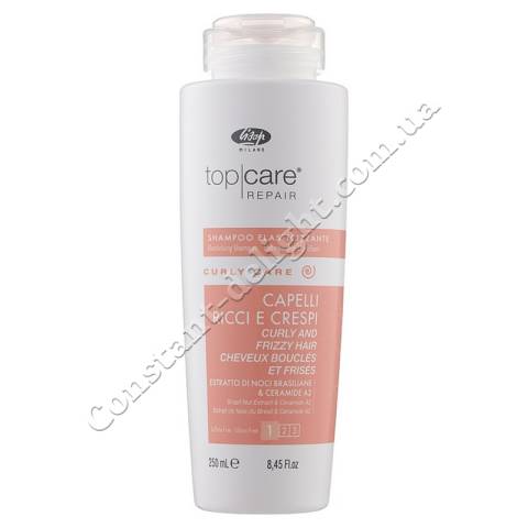 Шампунь для кучерявого волосся Lisap Curly Care Elasticising Shampoo 250 ml