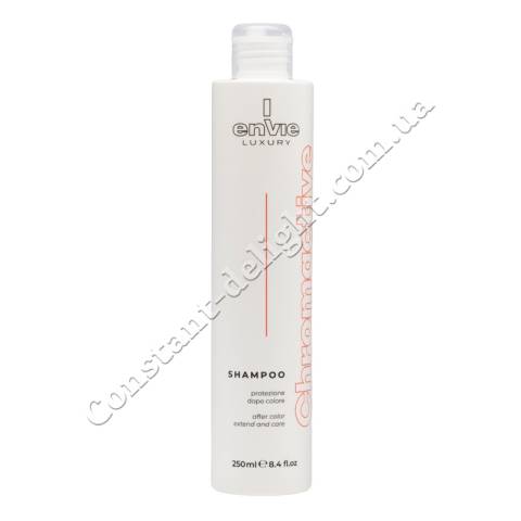 Шампунь для защиты цвета после окрашивания волос с экстрактом граната Envie Luxury Chromative Color Protective Shampoo 250 ml