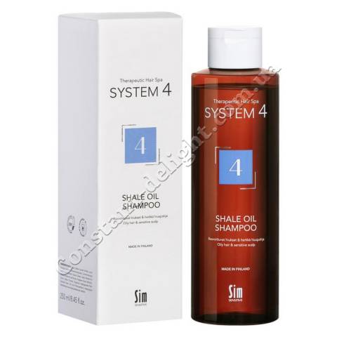 Sim Sensitive System 4 Shale Oil Shampoo №4 Шампунь для жирных волос и чувствительной кожи головы 250 ml