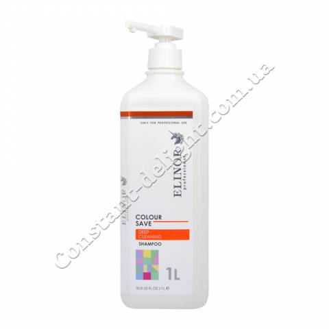 Шампунь глибоке очищення волосся Elinor Professional Deep Cleanning Shampoo 1000 ml