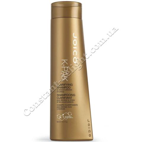 Шампунь глибокого очищення волосся Joico K-Pak Clarifying Shampoo 300 ml