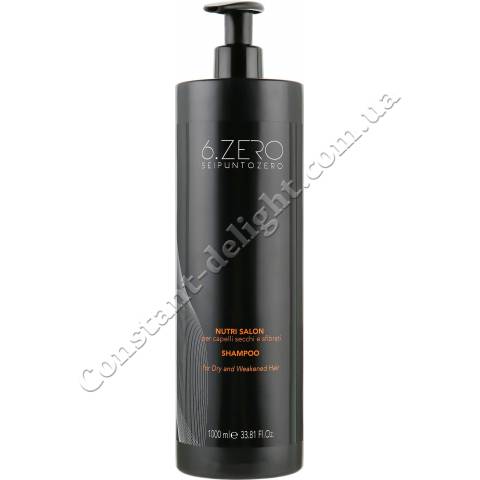 Шампунь живильний для сухого волосся 6. Zero Seipuntozero Nutri Salon Shampoo тисяча ml