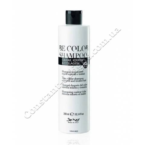Шампунь після фарбування з кератином і колагеном 5,5 рН Be Hair Be Tech After Colour Shampoo 300 ml