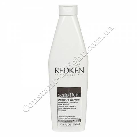 Шампунь проти лупи і сухої шкіри голови Redken Scalp Relief Dandruf Control Shampoo 300 ml