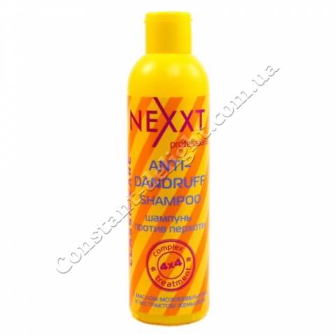 Шампунь против перхоти с маслом можжевельника и экстрактом женьшеня Nexxt Professional ANTI-DANDRUFF SHAMPOO 250 ml