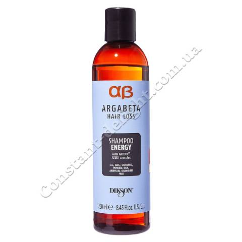 Шампунь проти випадіння та для активізації росту волосся Dikson Argabeta Hair Loss Shampoo Energy 250 ml