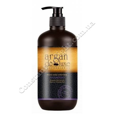 Шампунь проти випадіння волосся з аргановою олією De Luxe Argan Hair Loss Control Shampoo 300 ml
