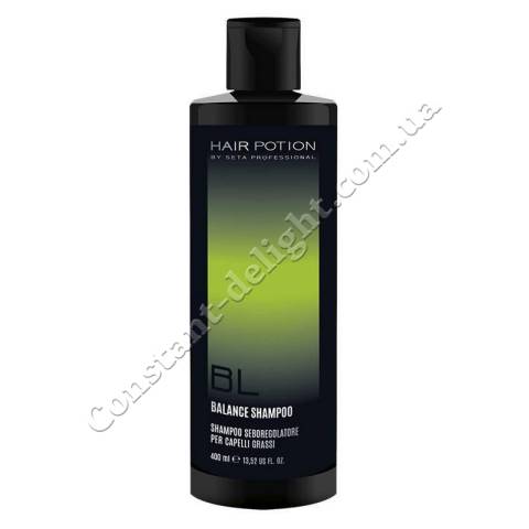 Шампунь против жирной кожи головы Hair Potion Balance Shampoo 400 ml