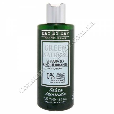 Шампунь ребалансірующій проти лупи Alan Jey Green Natural Shampoo Riequilibrante 250 ml