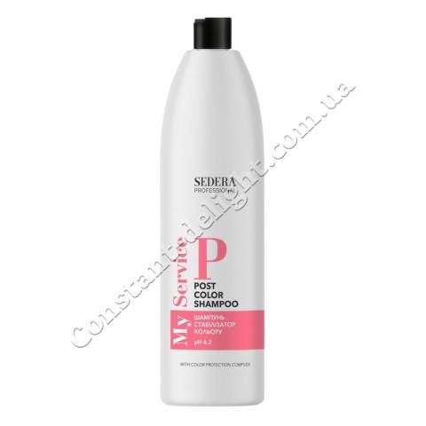 Шампунь стабилизатор цвета окрашенных волос Sedera Professional My Service Post Color Shampoo 1000 ml