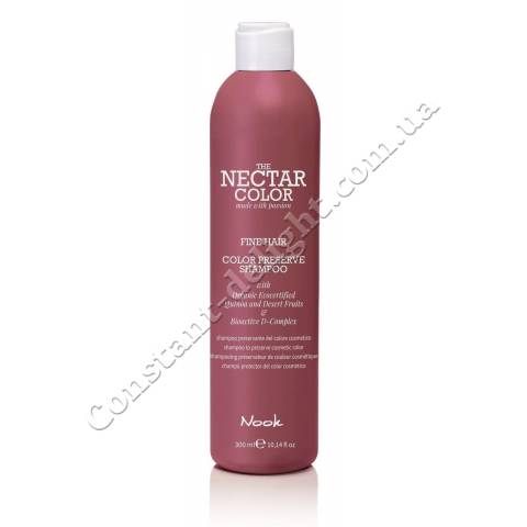 Шампунь Стійкість кольору для тонких і нормального волосся Nook The Nectar Color Fine Hair Color Preserve Shampo 300 ml