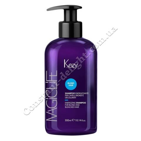 Шампунь зміцнюючий для світлого та знебарвленого волосся Kezy Magic Life Blond Hair Energizing Shampoo 300 ml