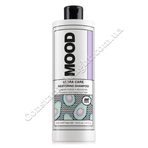 Шампунь відновлюючий для пошкодженого волосся Mood Ultra Care Restoring Shampoo 400 ml