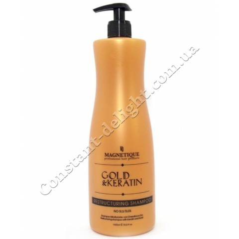 Шампунь відновлюючий для волосся Magnetique Gold & Keratin Oil Restructuring Shampoo 250 ml