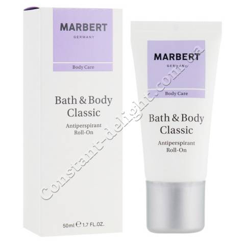 Кульковий дезодорант Marbert Bath & Body Classic Antiperspirant Roll-On 50 ml