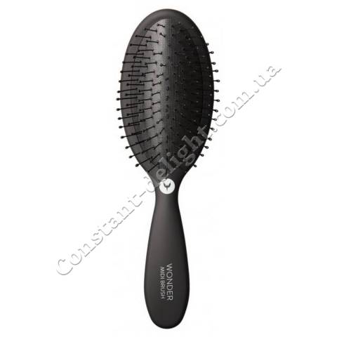 Щітка для догляду за волоссям та шкірою голови HH Simonsen Wonder Brush Midi Black