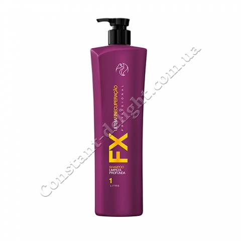 Ультра очищающий шампунь FX ULTRARECUPERACAO «Ультравосстановленіе» 1 L