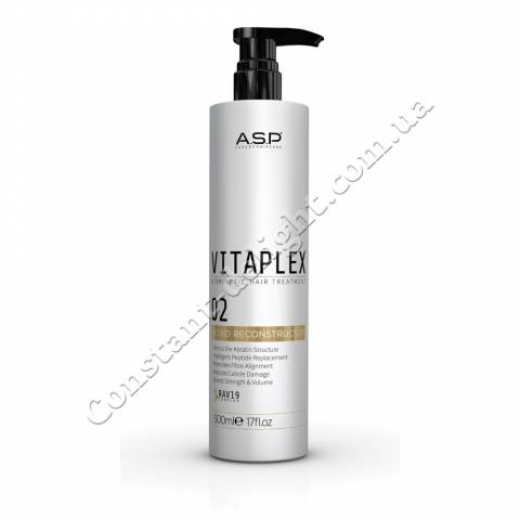 Система захисту волосся Частина 2 Affinage Vitaplex Biomimetic Hair Treatment Part 2 Reconstructor 500 ml