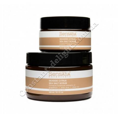 Скраб для тела Морской Цитрус и Морская Соль Sensatia Botanicals Seaside Citrus Sea Salt Body Scrub 100 ml 