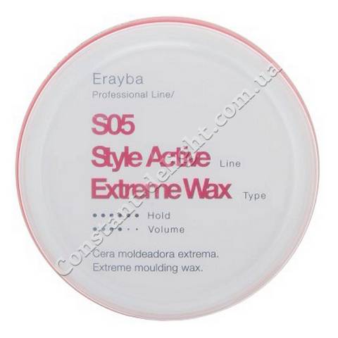 М'який віск для екстремального моделювання зачіски Erayba StyleActive S05 Extreme Wax 90 ml