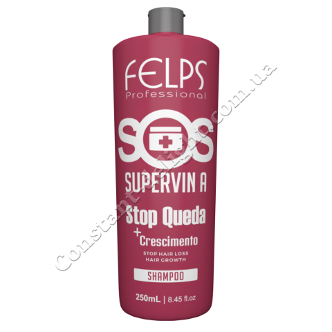 Шампунь проти випадіння волосся Felps SOS Supervin 250 ml стара упаковка