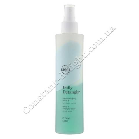 Спрей двофазний незмивний для розгладження та зволоження волосся 360 Leave-In Detangler Spray 250 ml