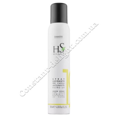 HS Milano Emmedi 19 Sheen Spray Спрей для придания блеска волосам 200 ml