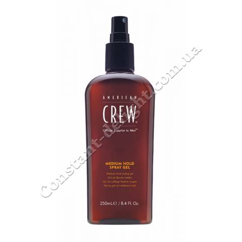 Спрей-Гель для волосся Середньої Фіксації American Crew Medium Hold Spray Gel 250 ml