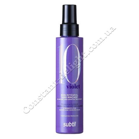 Спрей-маска для светлых волос Subtil Laboratoire Ducastel 10 Violet Leave-In Treatment 150 ml