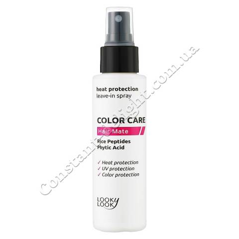 Спрей-термозахист для захисту кольору волосся Looky Look Color Care Heat Protection Leave-In Spray 100 ml
