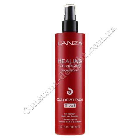 Спрей для фіксації кольору волосся при фарбуванні L'anza Color Attach Step 1 Pre-Treatment 300 ml
